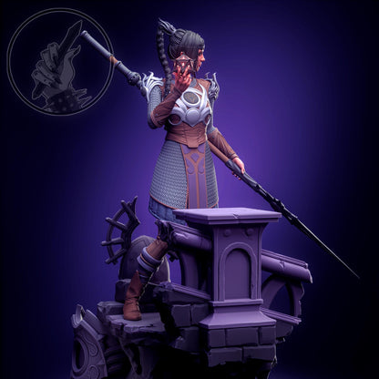 Shadowheart Figure - Baldur's Gate 3 - resin miniature view 5
