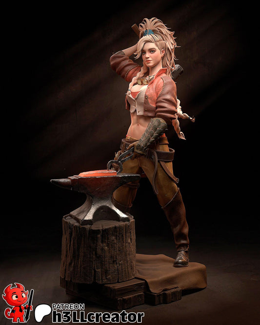 Gemma Figure - Monster Hunter Wilds - resin tabletop miniature front view