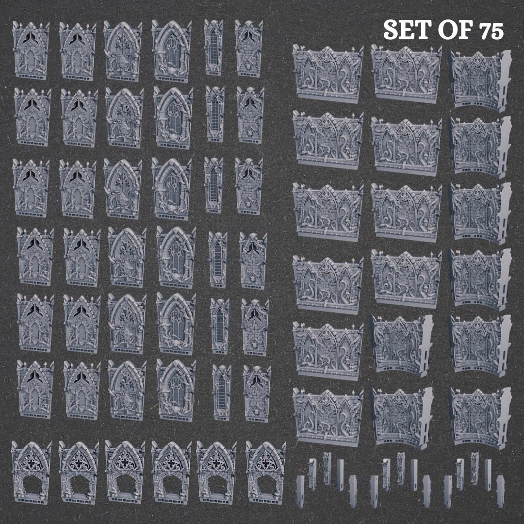 Terrain - paintable tabletop miniature product view