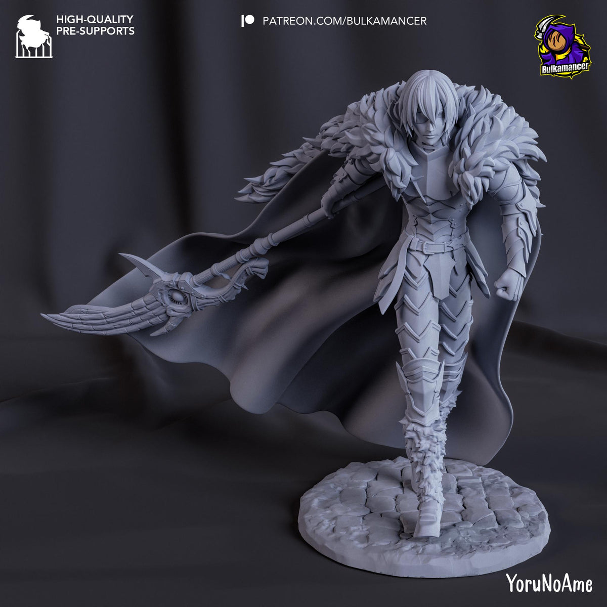Dimitri Figure - Fire Emblem - paintable tabletop miniature product view