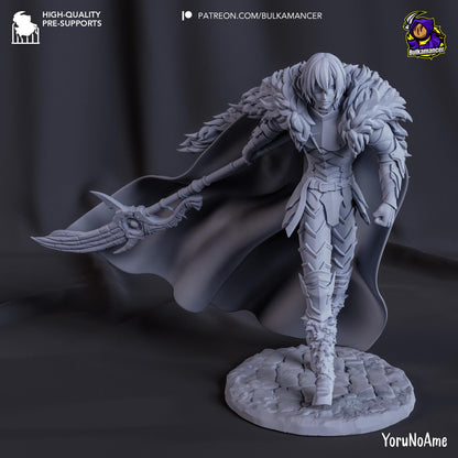 Dimitri Figure - Fire Emblem - paintable tabletop miniature product view