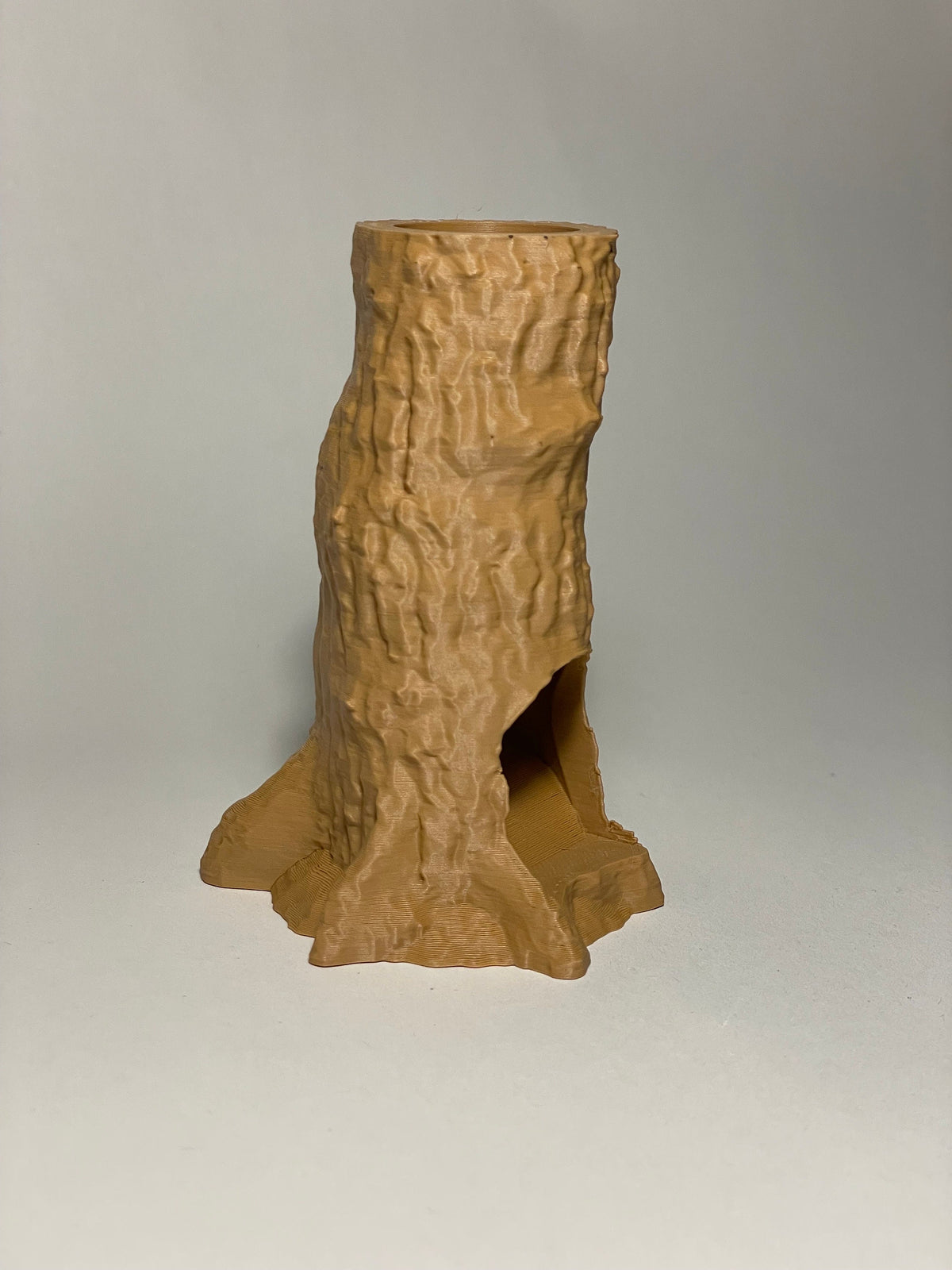 Tree Stump Dice Tower - resin miniature view 8