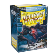 Dragon Shield Standard Matte Sleeves - Black - sealed card game product image