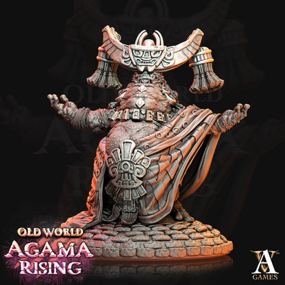 Acolytes of Ziskal Fantasy Miniatures - resin tabletop miniature front view