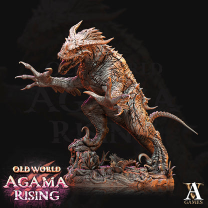 Fleshripper Scion of Ziskal Fantasy Miniatures - resin tabletop miniature alternate angle