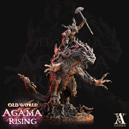 Mankutter Fleshripper Rider Fantasy Miniatures - resin tabletop miniature front view
