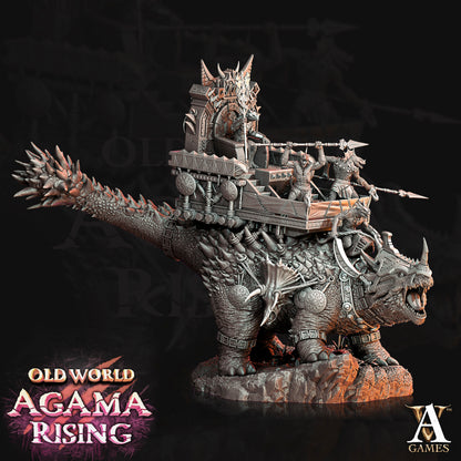 Titanoceratus Warband Fantasy Miniatures - paintable tabletop miniature product view
