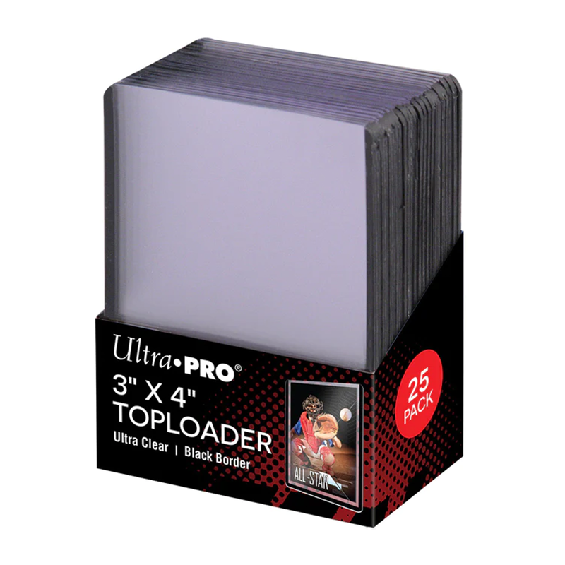 Ultra Pro 3" x 4" Clear Regular Toploader - Individual - sealed card game product image