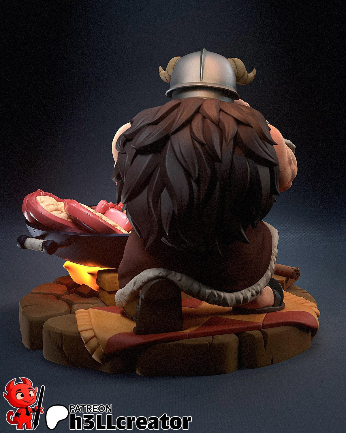 Senshi Figure - Delicious in Dungeon - resin miniature view 6