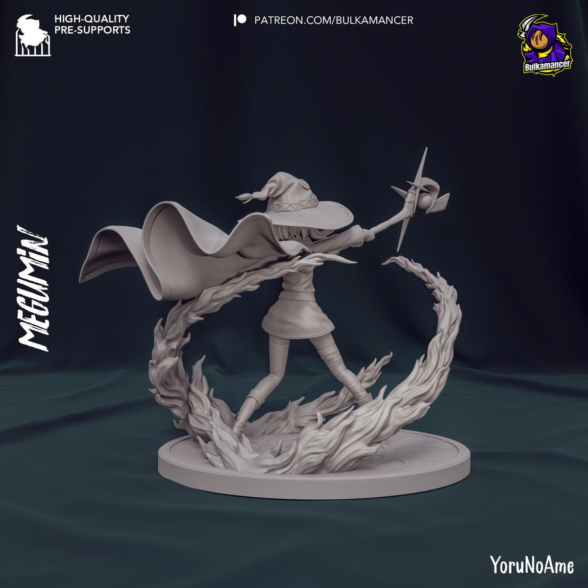Megumin Figure - Konosuba - resin miniature view 5