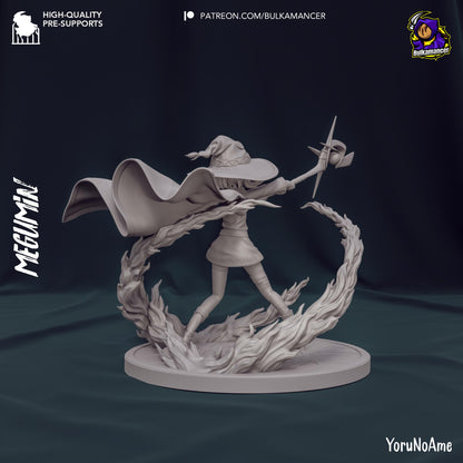 Megumin Figure - Konosuba - resin miniature view 5