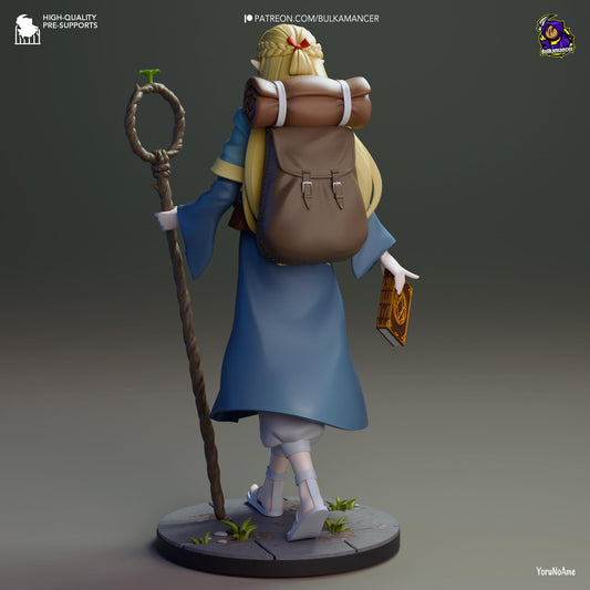 Marcille Figure - Delicious in Dungeon - resin tabletop miniature alternate angle