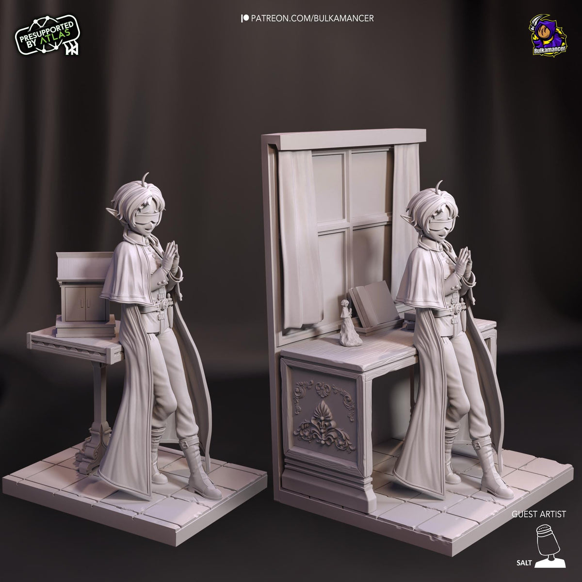 Sylphiette Figure - resin miniature view 7