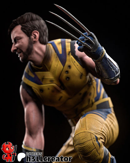 Wolverine Figure - resin miniature view 7