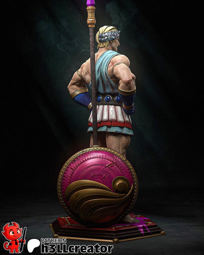 Theseus Figure - Hades - paintable tabletop miniature product view