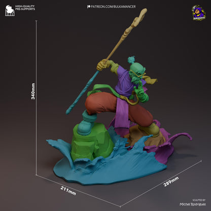 Knolan Battle Chasers Figure - resin miniature view 8