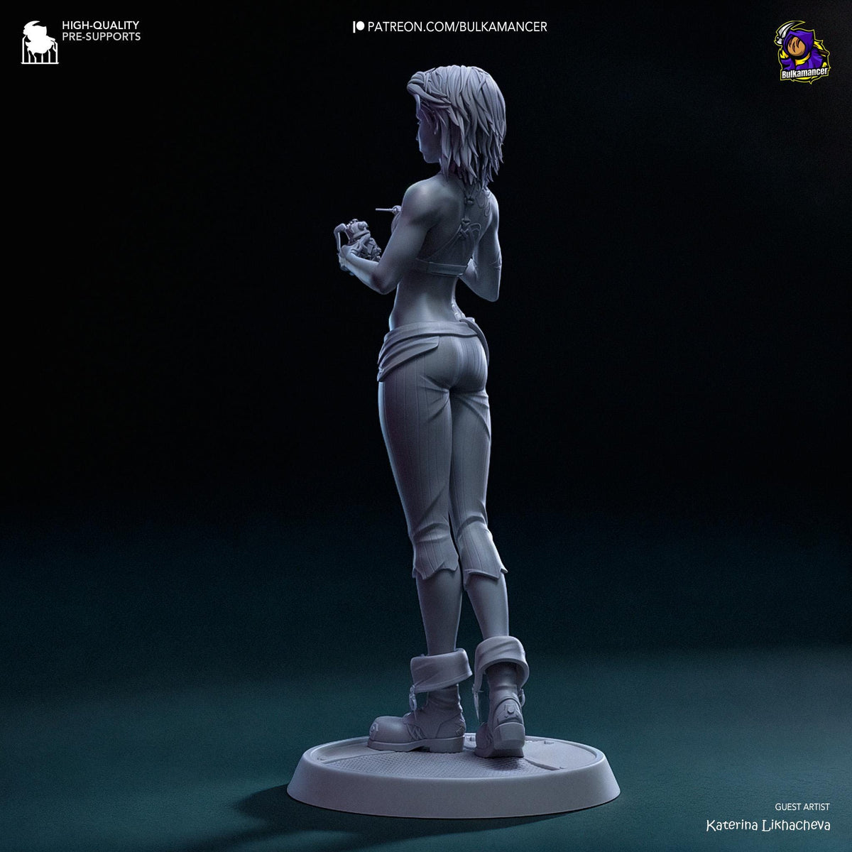 Jinx Broken Figure - Arcane - resin miniature view 6