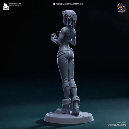 Jinx Broken Figure - Arcane - resin miniature view 6