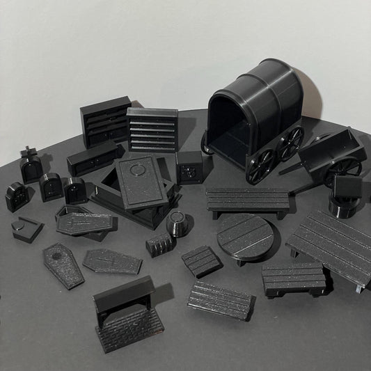 Scatter Terrain - resin tabletop miniature front view