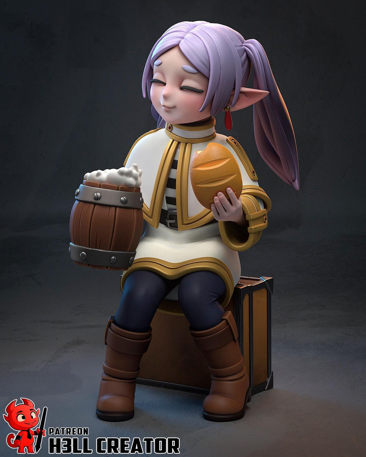 Frieren Figure - resin miniature view 9