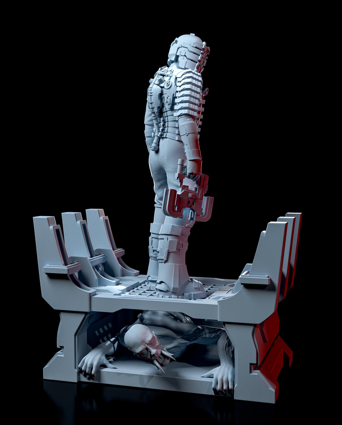 Isaac Clarke Dead Space Figure - resin miniature view 6