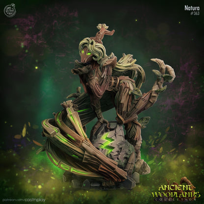 Forest Creature Miniature - resin tabletop miniature front view