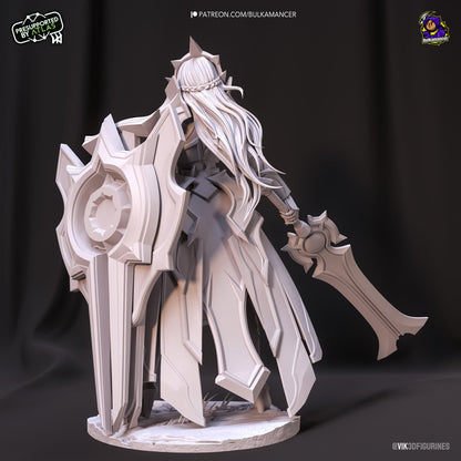 Leona Figure - League of Legends - paintable tabletop miniature product view