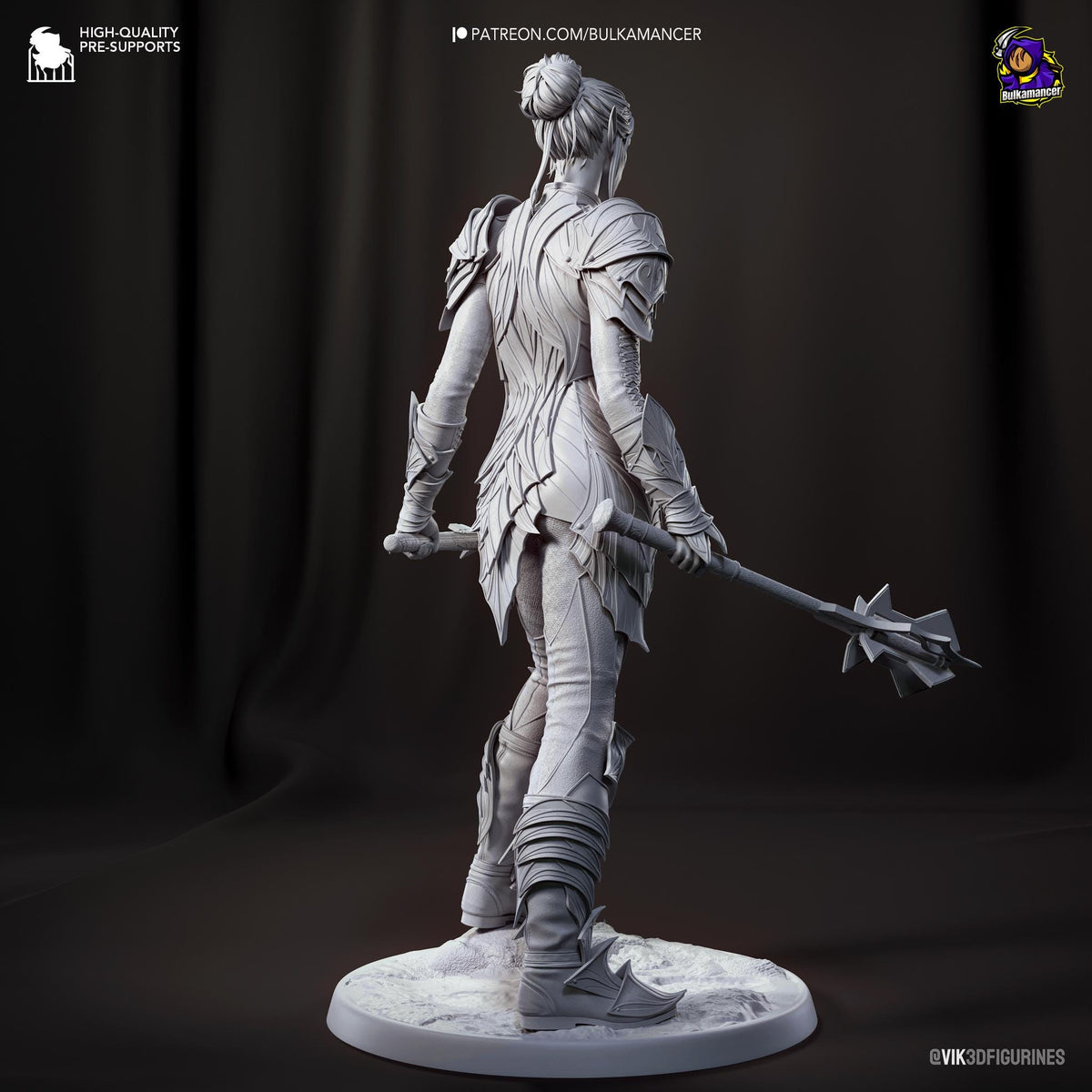 Minthara Figure - Baldur's Gate 3 - resin miniature view 5