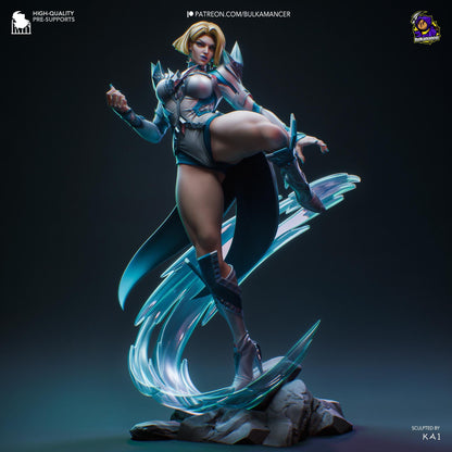 Emma Frost Figure - Marvel Rivals - resin tabletop miniature front view