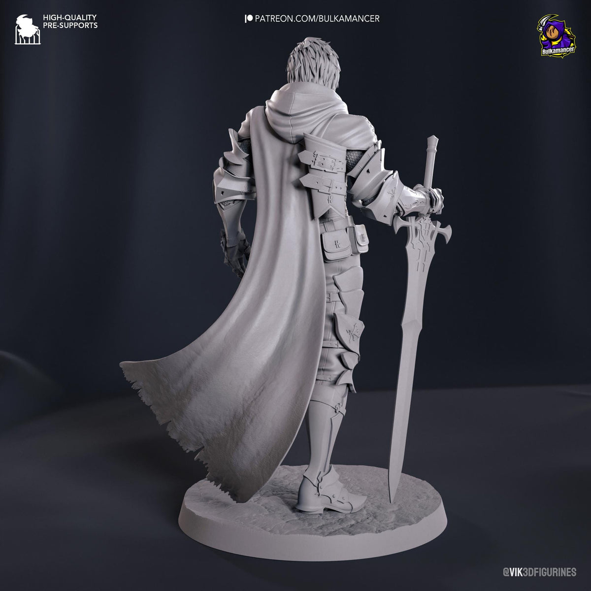 Clive Rosfield Figure - Final Fantasy XVI - resin miniature view 5