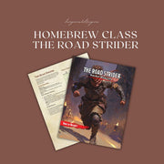 Road Strider Homebrew Class Guide - digital download preview