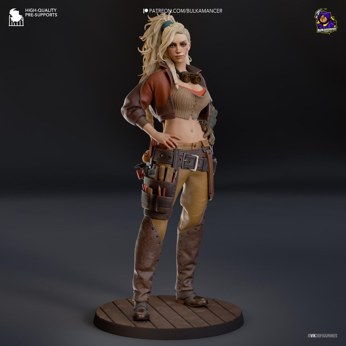 Gemma Figure - Monster Hunter Wilds - resin tabletop miniature front view