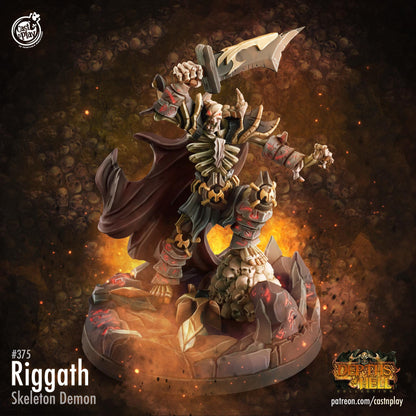 Skeleton Miniature - resin tabletop miniature alternate angle