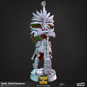Troll Warrior Miniature - resin tabletop miniature front view
