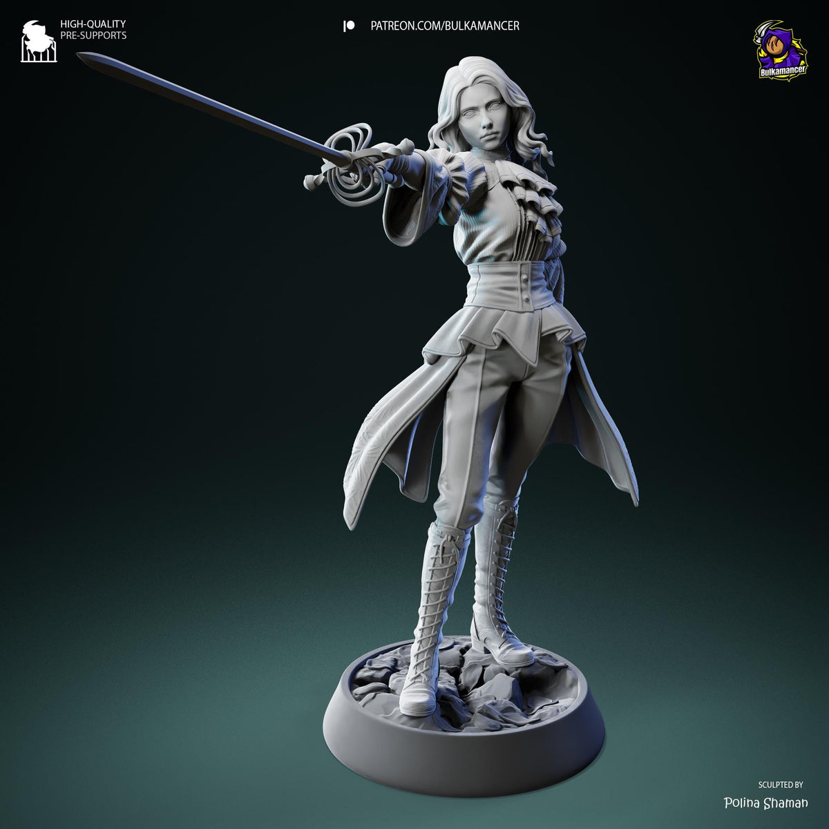 Maelle Figure - Clair Obscur: Expedition 33 - resin miniature view 6