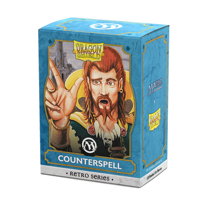 Dragon Shield MTG Retro Series - Counterspell Brushed Art Sleeves (100) - official product image