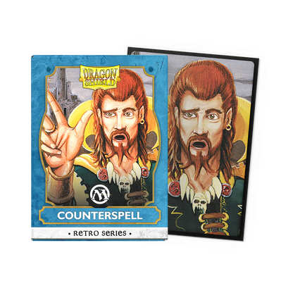 Dragon Shield MTG Retro Series - Counterspell Brushed Art Sleeves (100) - official product image 4