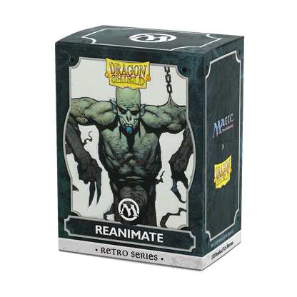 Dragon Shield MTG Retro Series - Reanimate Brushed Art Sleeves (100) - official product image