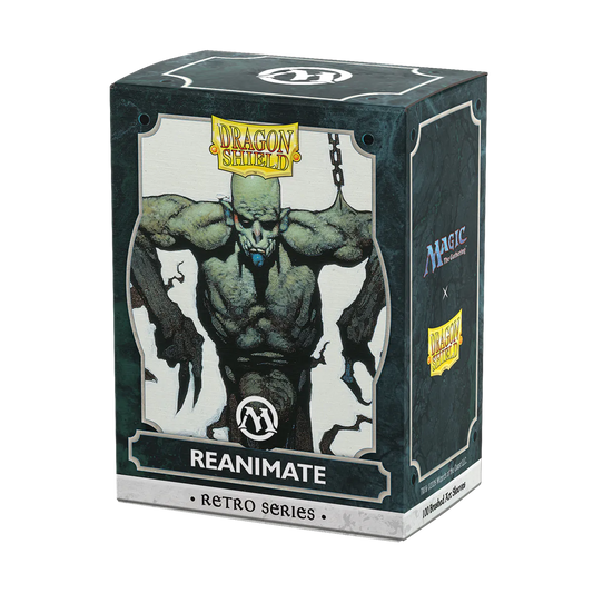 Dragon Shield MTG Retro Series - Reanimate Brushed Art Sleeves (100) - official product image
