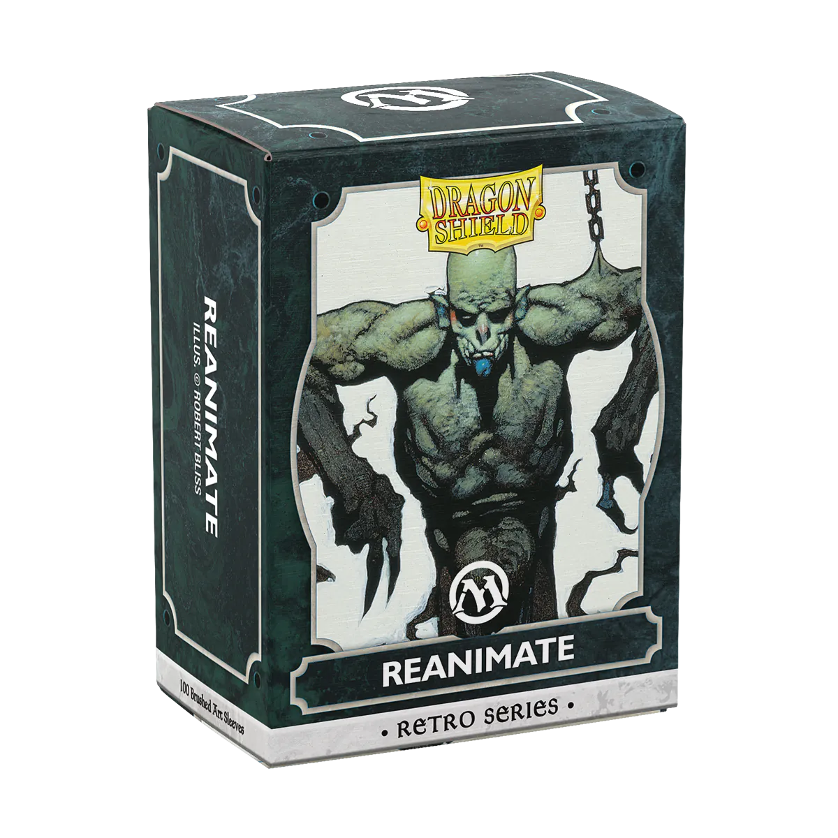 Dragon Shield MTG Retro Series - Reanimate Brushed Art Sleeves (100) - official product image 3