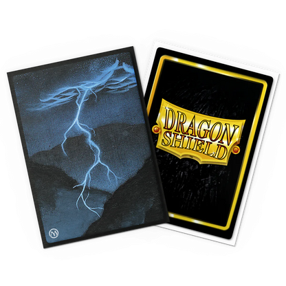 Dragon Shield MTG Retro Series - Lightning Bolt Brushed Art Sleeves (100) - official product image 6