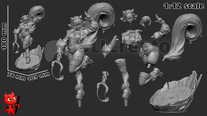 Squirrel Girl Figure - Marvel Rivals - resin miniature view 8