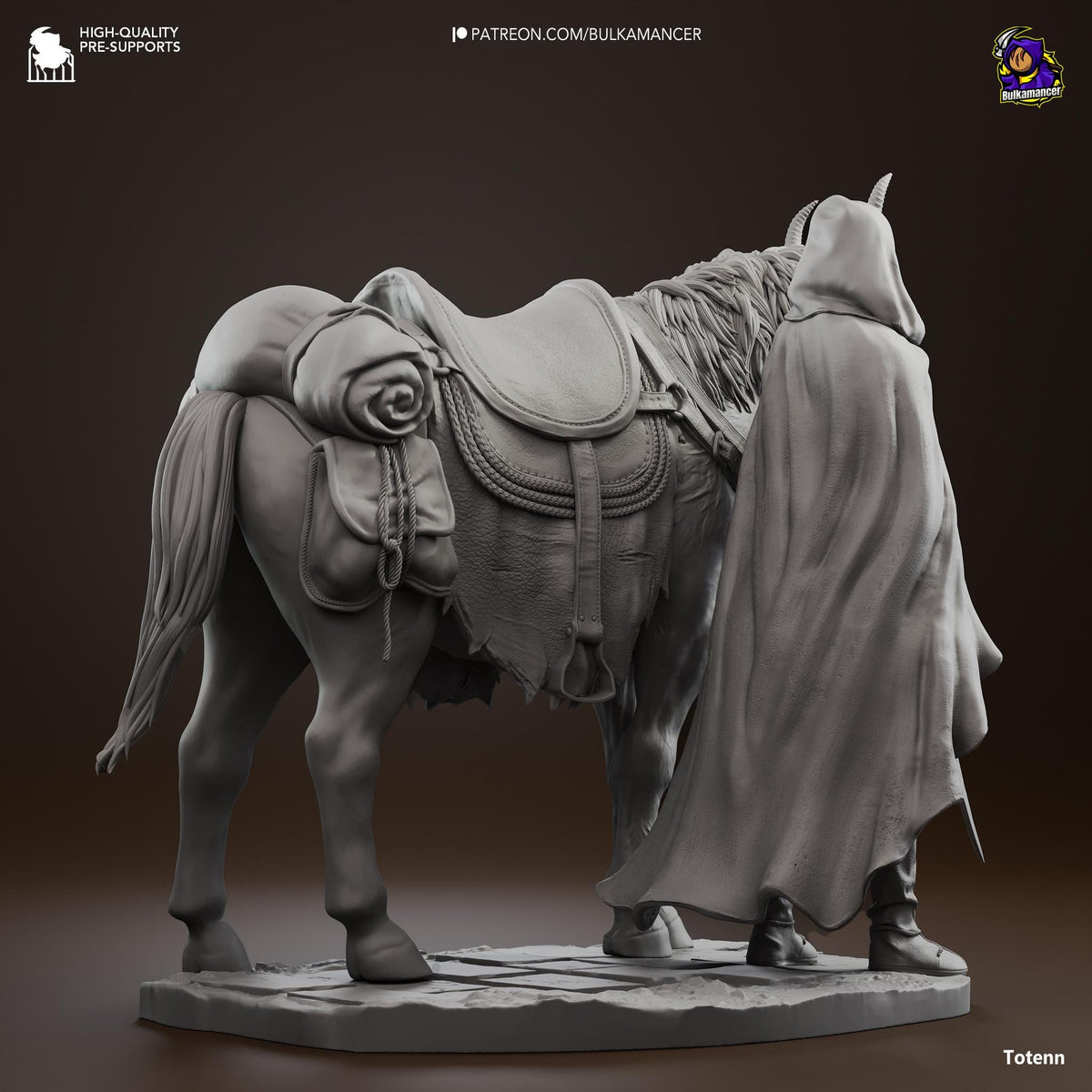 Melina Figure - Elden Ring - paintable tabletop miniature product view