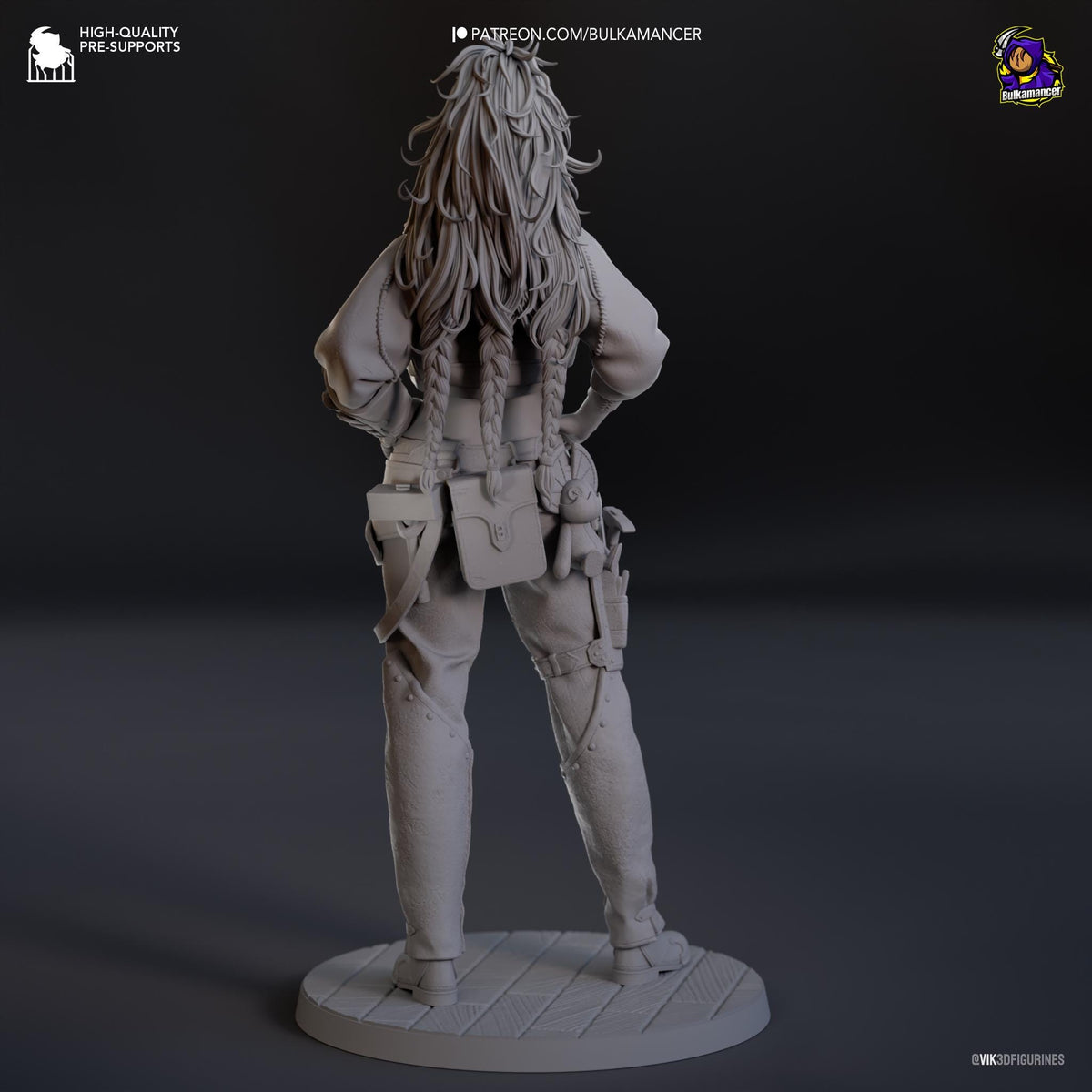 Gemma Figure - Monster Hunter Wilds - resin miniature view 6
