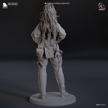 Gemma Figure - Monster Hunter Wilds - resin miniature view 6