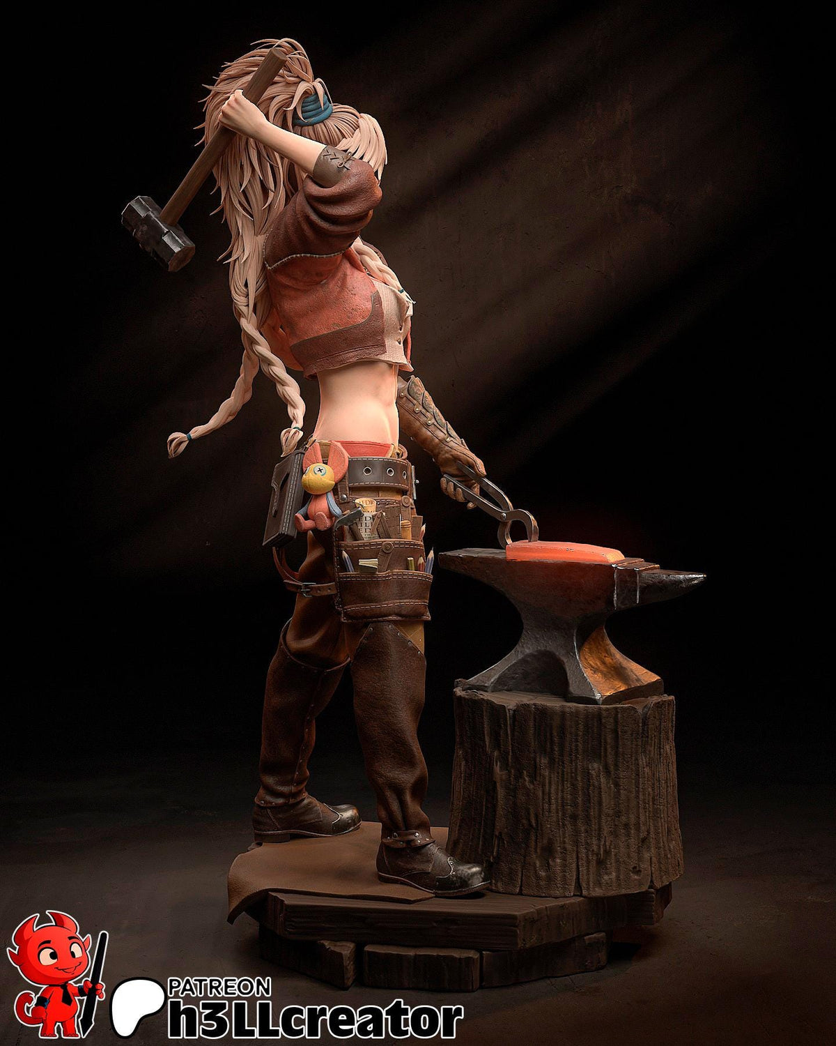 Gemma Figure - Monster Hunter Wilds - paintable tabletop miniature product view