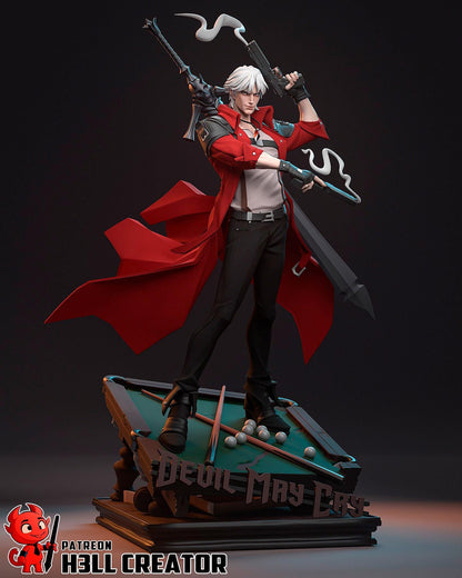 Dante Devil May Cry 4 Figure - resin miniature view 6