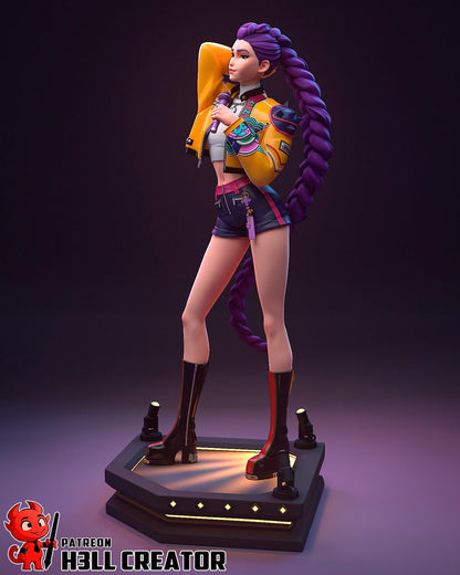 Rumi KPop Demon Hunters Figure - resin miniature view 6