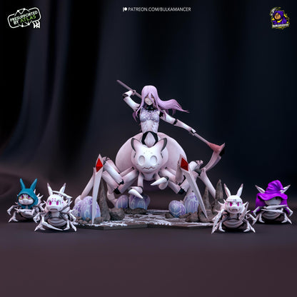 Kumoko and Her Children So'm a Spider Figure - resin tabletop miniature front view