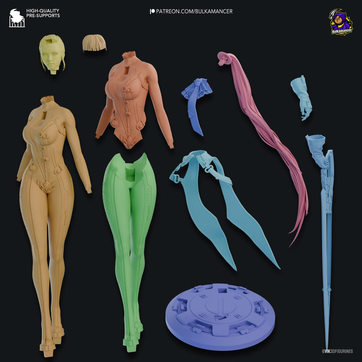Eve Stellar Blade Figure - resin miniature view 8